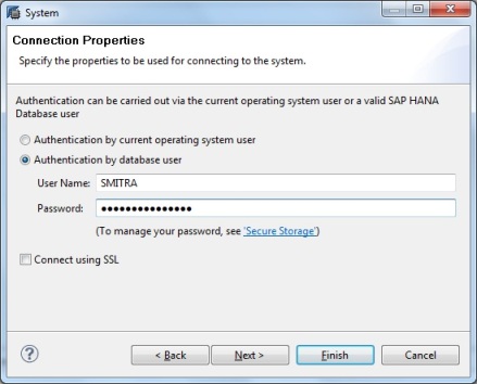 Database Login Credentials