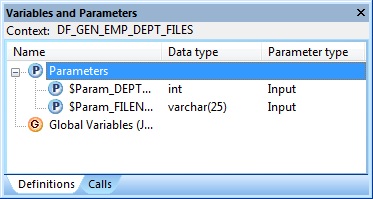 Define Parameters