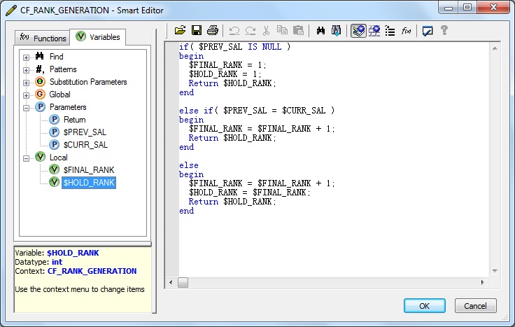 Custom Function Definition