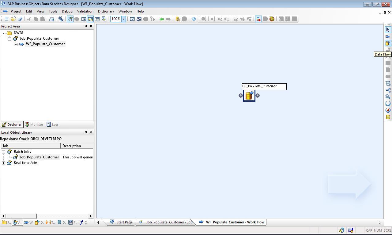 Add Dataflow in Workflow