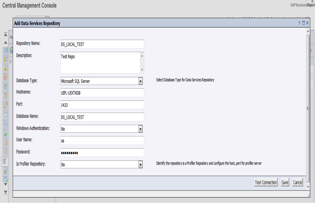 Figure 2.16 CMC Data Services