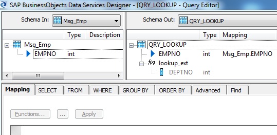 Query- Lookup