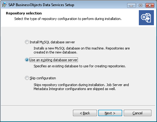 BODS Local Repository Setup