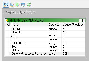 Source Flatfile Definition