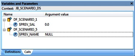 Parameters- Job