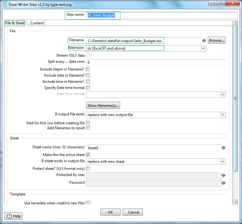 Excel Writer