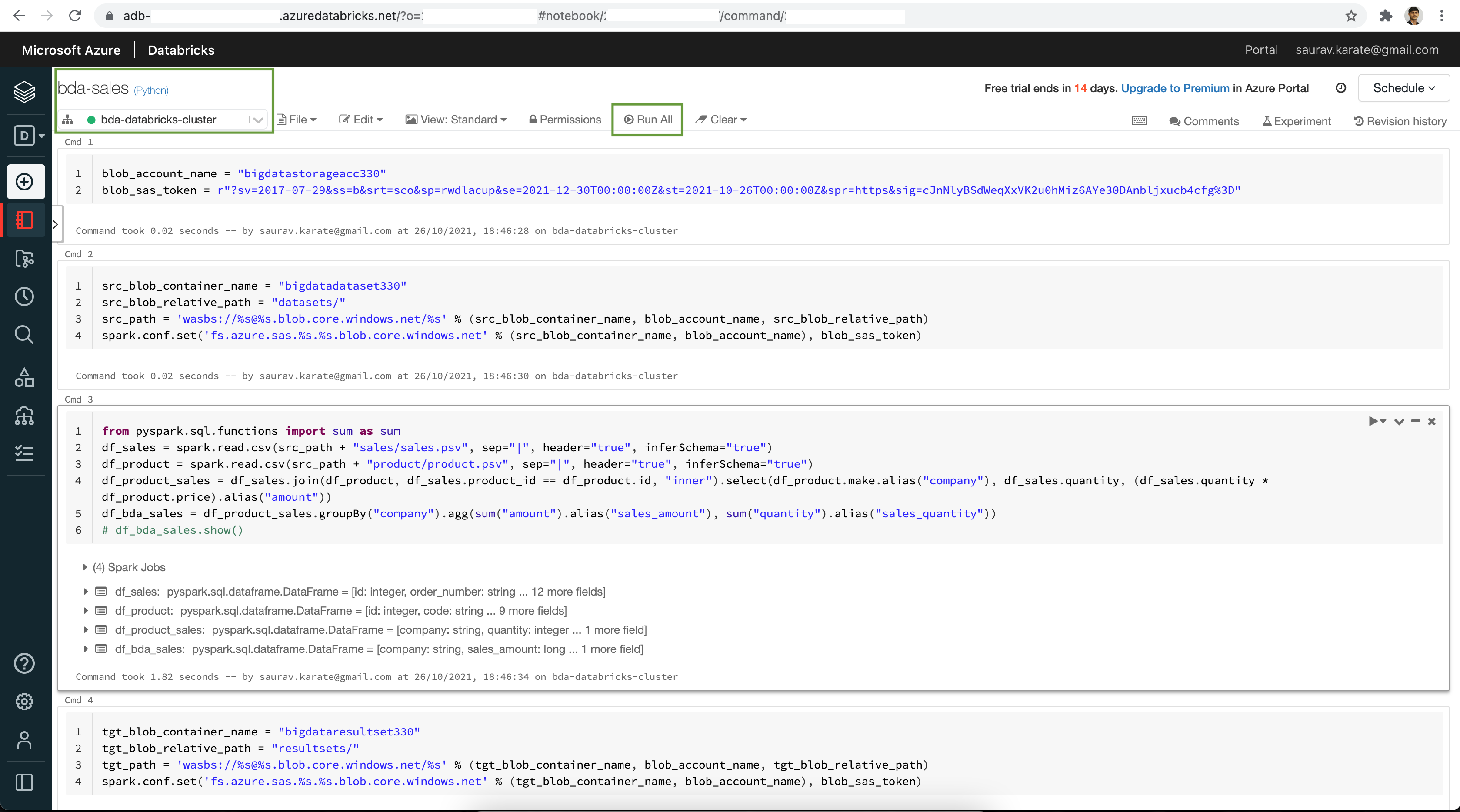 Databricks Notebook