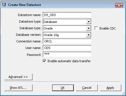 Datastore Credentials