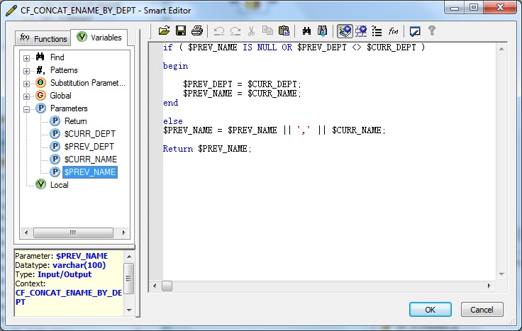 Custom Function Definition