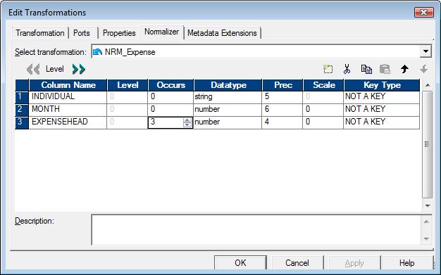 Normalizer Tab