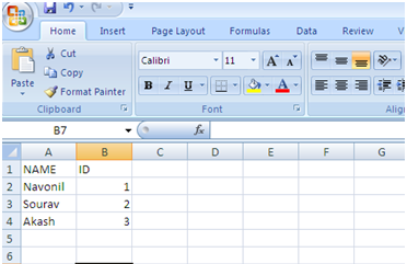 Excel 2007