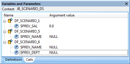 Parameters- Job