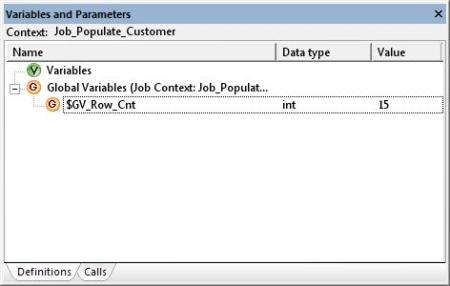 Global Variable Created